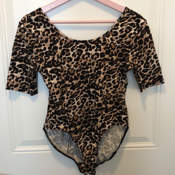 Xhilaration Other - Leopard print bodysuit.